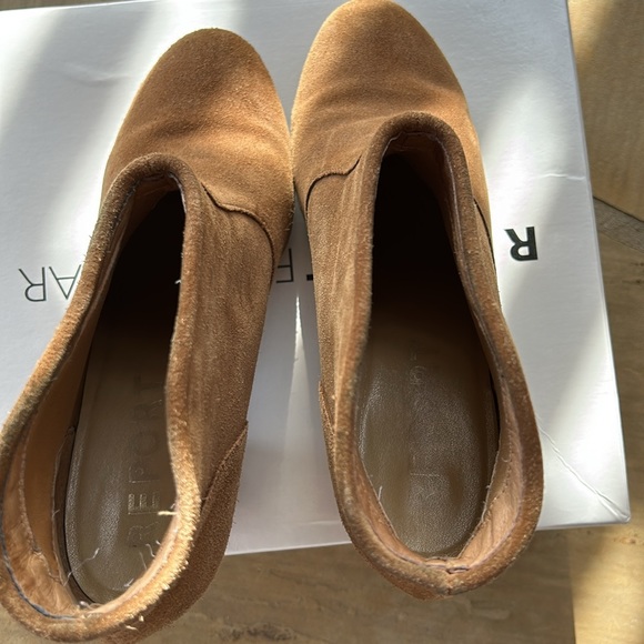 Report Marks Women’s Cognac Suede Ankle Boots Booties - Size 9 - Picture 5 of 9